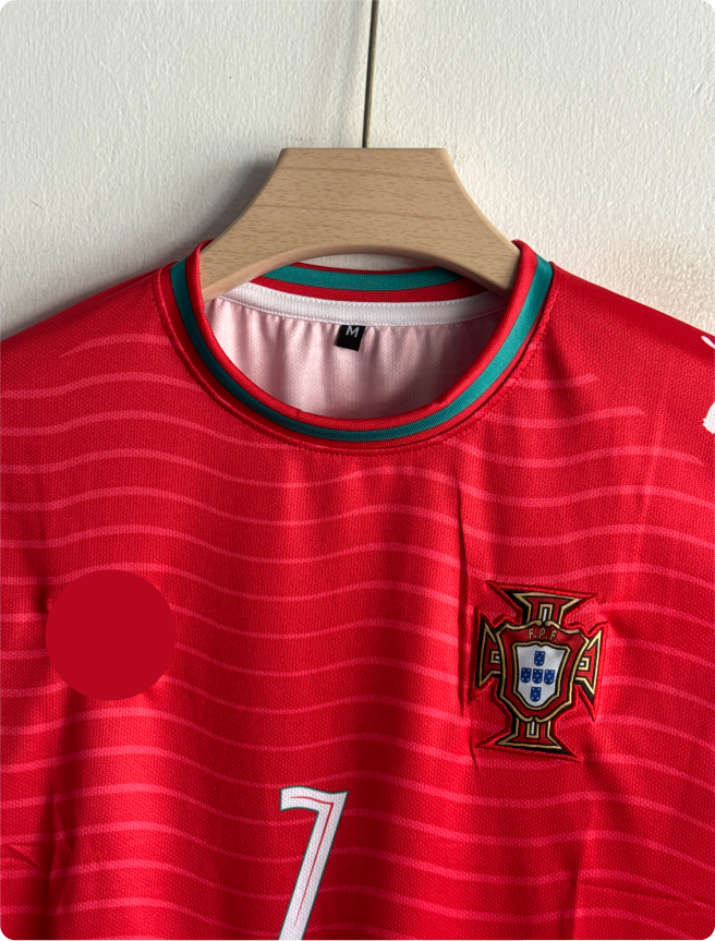 PORTUGAL 2026 HOME KIT RONALDO EMBROIDERY WITH SHORTS
