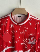 LIVERPOOL 1989-90 HOME KIT EMBROIDERY PREMIUM