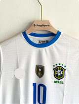 BRAZIL 2019 AWAY KIT NEYMER EMBROIDERY