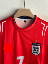 ENGLAND 2004-05 AWAY KIT BECKHAM EMBROIDERY PREMIUM