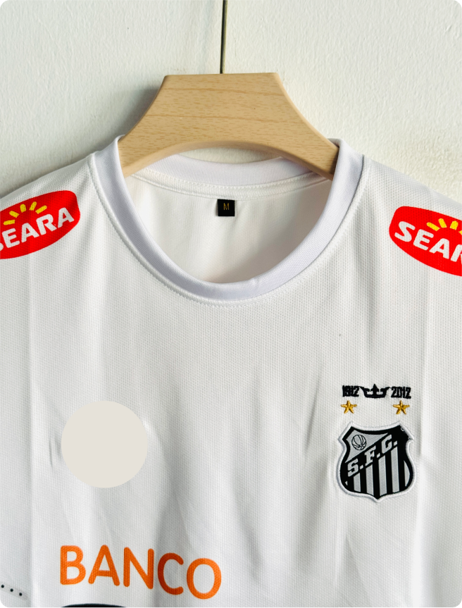 SANTOS 2012-13 HOME KIT NEYMER EMBROIDERY PREMIUM
