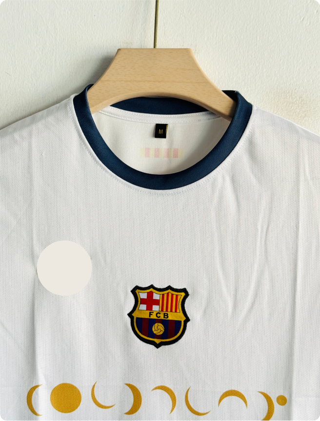 BARCELONA X COLDPLAY SPECIAL EDITION KIT RAPHINA EMBROIDERY PREMIUM