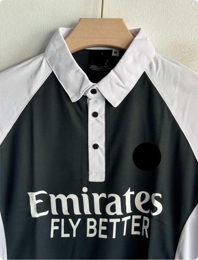 TSHIRT FULLSLEEVE EMIRATES G/W/R