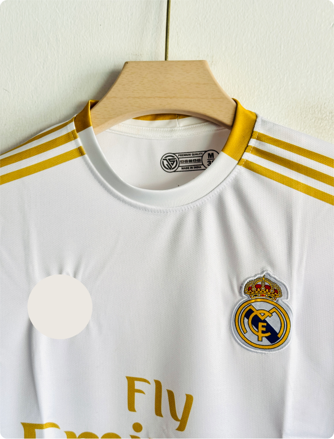 REAL MADRID 2019-20 HOME KIT MODRIC EMBROIDERY