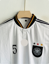 GERMANY 1996 HOME KIT BECKENBAUER POLO EMBROIDERY PREMIUM