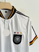 GERMANY 1996 HOME KIT BECKENBAUER POLO EMBROIDERY PREMIUM