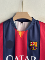 BARCELONA 2014-15 HOME KIT MESSI EMBROIDERY PREMIUM