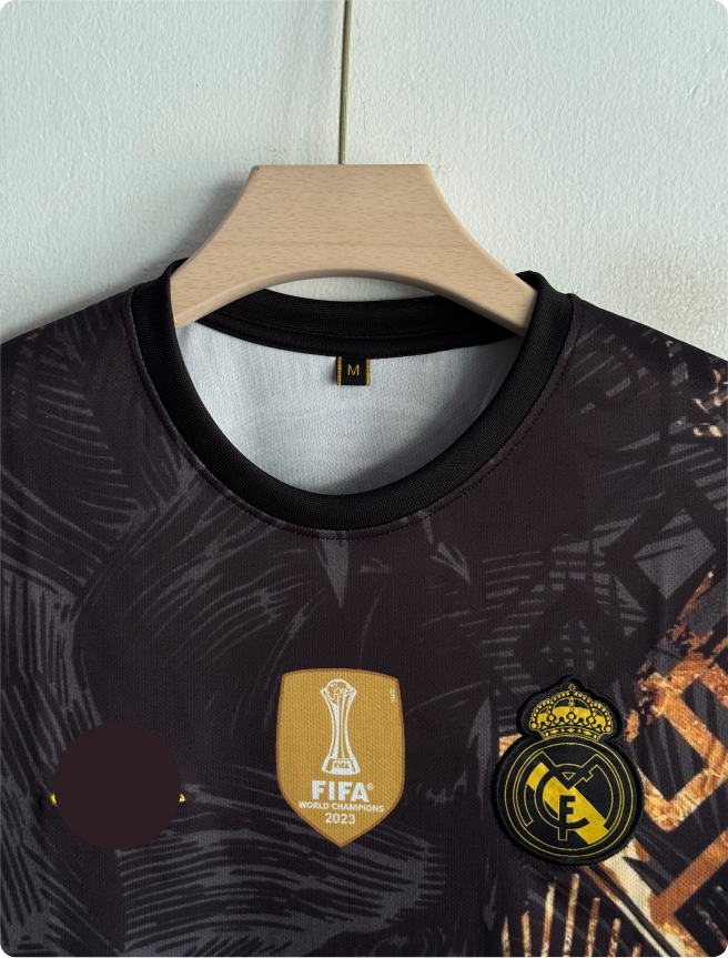 REAL MADRID GOLDEN LION SPECIAL EDITION KIT EMBROIDERY PREMIUM