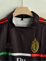 ACMILAN 2011-12 THIRD KIT IBRAHIMOVIC POLO EMBROIDERY PREMIUM