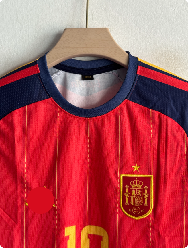SPAIN 2026 HOME KIT LAMINE YAMAL EMBROIDERY PREMIUM