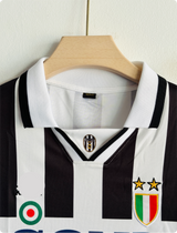 JUVENTUS 1995-96 HOME KIT DEL PIERO POLO EMBROIDERY PREMIUM