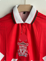 LIVERPOOL 1993-94 HOME KIT TORRES POLO EMBROIDERY PREMIUM