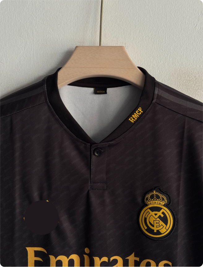 REAL MADRID 2023-24 THIRD KIT KROOS POLO EMBROIDERY PREMIUM