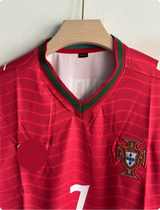 PORTUGAL 2026 HOME KIT RONALDO FIVESLEEVE EMBROIDERY PREMIUM