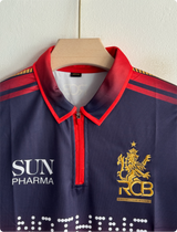 RCB 2026 HOME KIT VIRAT POLO EMBROIDERY PREMIUM