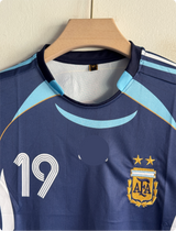 ARGENTINA 2006 AWAY KIT MESSI EMBROIDERY PREMIUM