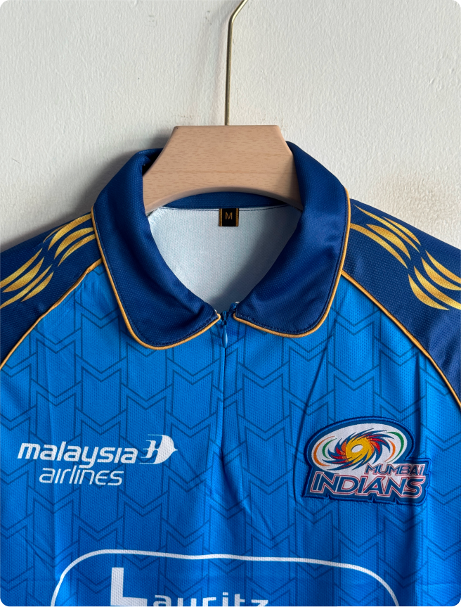 MUMBAI INDIANS 2026 KIT HARDIK POLO EMBROIDERY PREMIUM