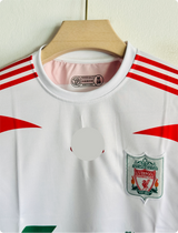 LIVERPOOL 2007-08 AWAY KIT TORRES FULLSLEEVE EMBROIDERY
