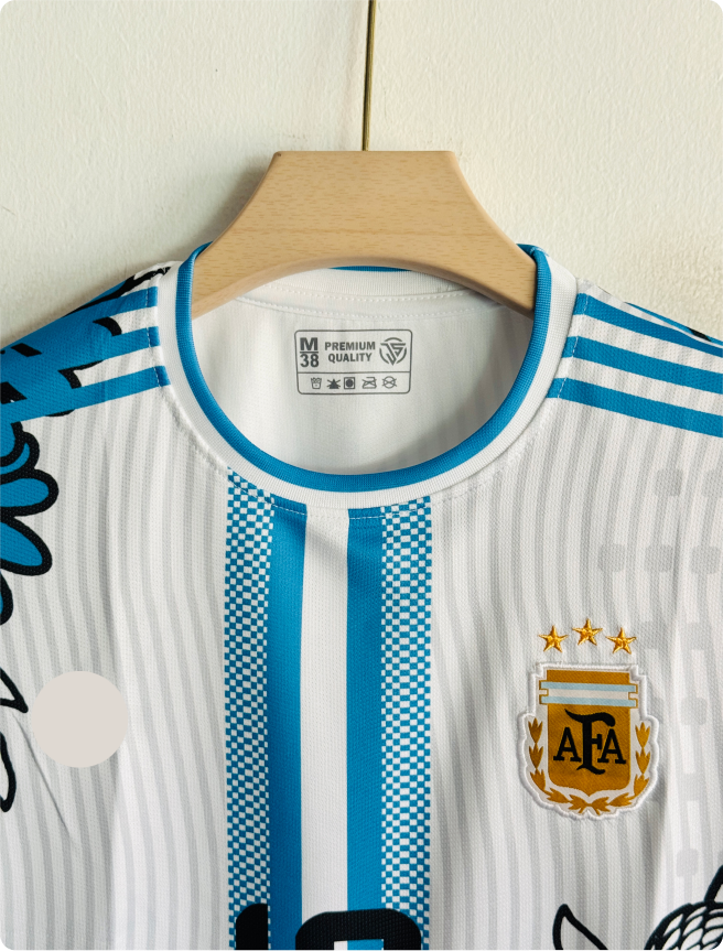 ARGENTINA DRAGON SPECIAL EDITION KIT MESSI EMBROIDERY