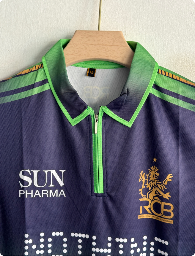 RCB 2026 GREEN KIT VIRAT POLO PREMIUM