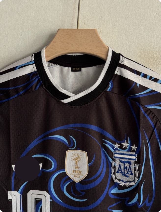 ARGENTINA 2026 AWAY KIT MESSI EMBROIDERY PREMIUM