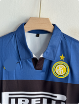 INTERMILAN 1998-99 THIRD KIT ZANETTI POLO EMBROIDERY PREMIUM