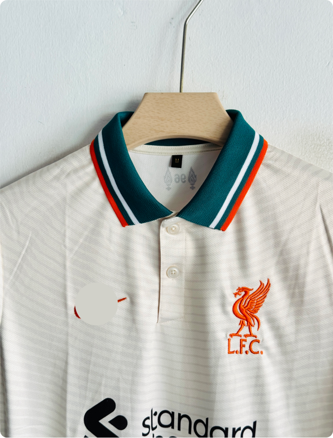 LIVERPOOL 2021-22 AWAY KIT DIOGO J. POLO EMBROIDERY PREMIUM