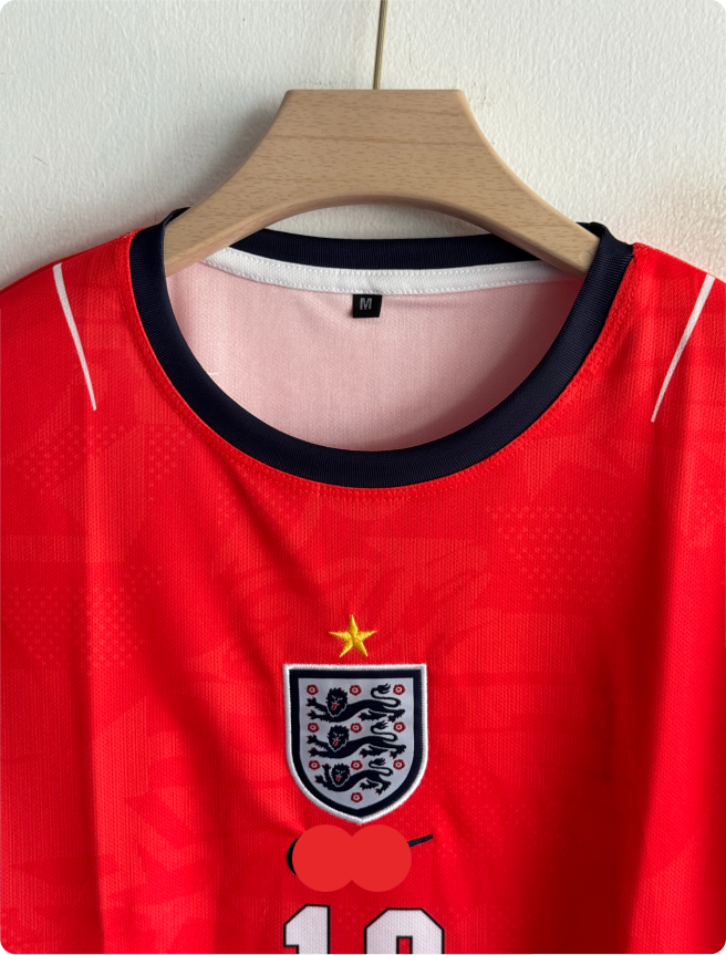 ENGLAND 2026 AWAY KIT BELLINGHAM EMBROIDERY