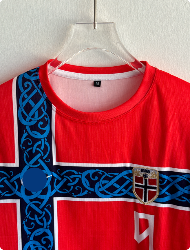 NORWAY 2026 HOME KIT HAALAND EMBROIDERY