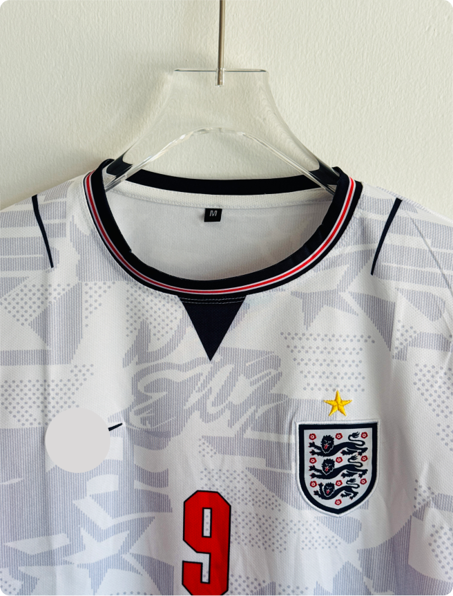 ENGLAND 2026 HOME KIT KANE EMBROIDERY
