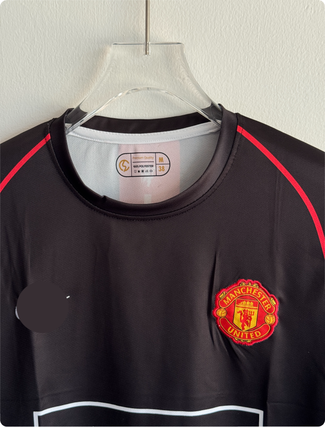 MANCHESTER UNITED 2007-08 AWAY KIT RONALDO FULLSLEEVE EMBROIDERY