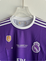 REAL MADRID 2016-17 AWAY KIT RONALDO FULLSLEEVE EMBROIDERY