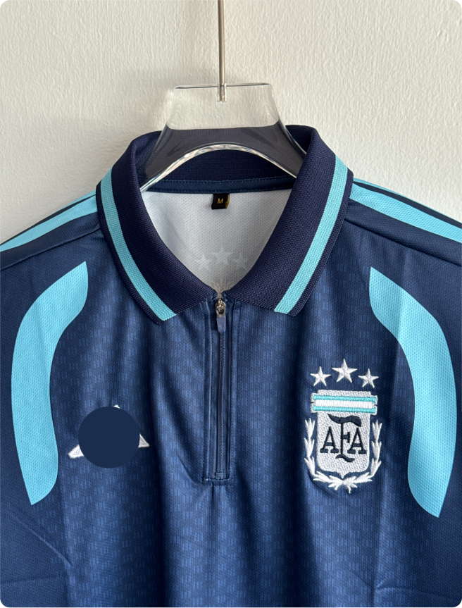 ARGENTINA 2026 TIRO POLO EMBROIDERY PREMIUM