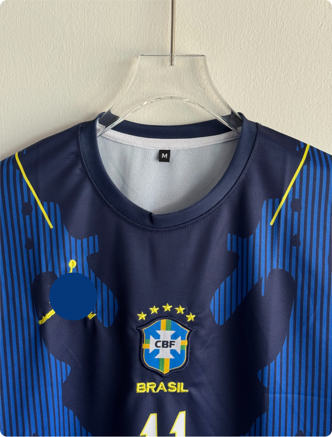 BRAZIL 2026 AWAY KIT RAPHINA EMBROIDERY