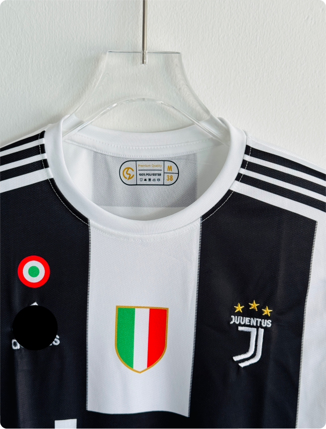 JUVENTUS 2018-19 HOME KIT RONALDO FULLSLEEVE EMBROIDERY