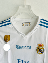REAL MADRID 2017-18 HOME KIT RONALDO FULLSLEEVE EMBROIDERY