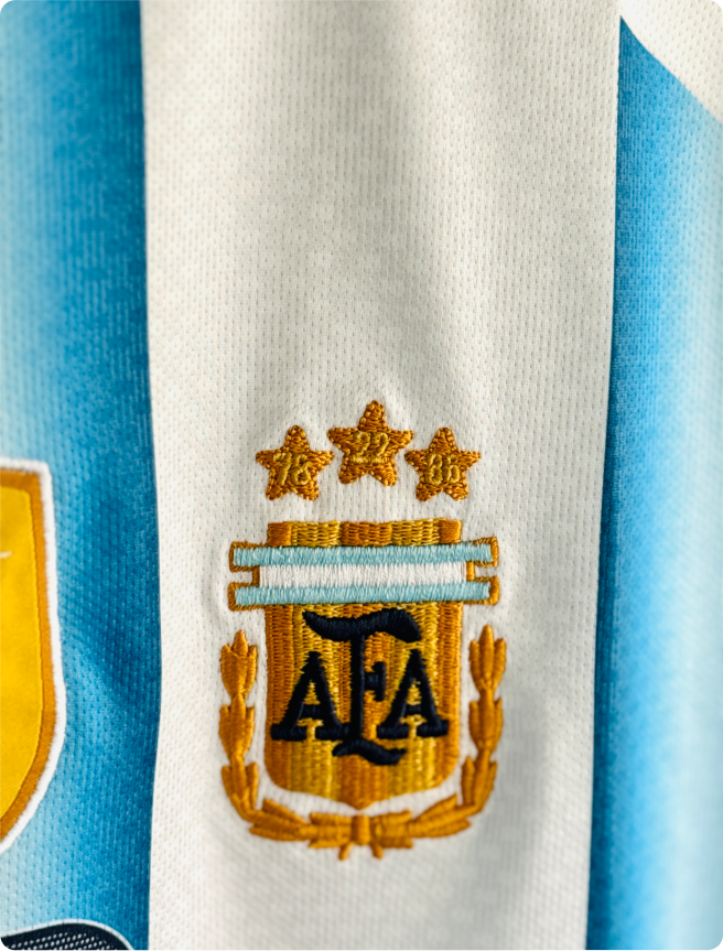 ARGENTINA 2026 HOME KIT MESSI EMBROIDERY PREMIUM