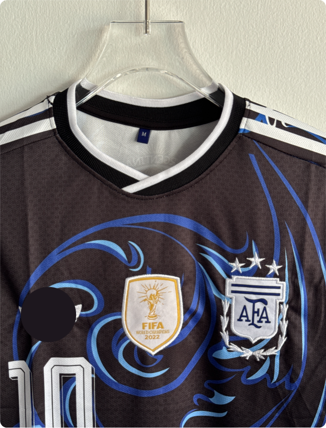 ARGENTINA 2026 AWAY KIT MESSI FULLSLEEVE EMBROIDERY PREMIUM