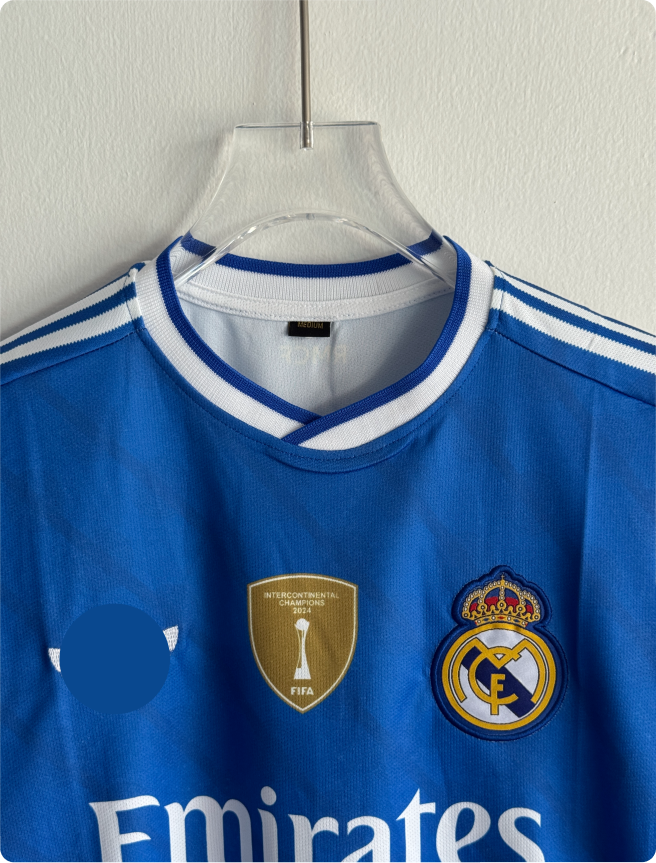 REAL MADRID 25-26 THIRD KIT MBAPPE EMBROIDERY PREMIUM