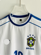 BRAZIL 1998 WHITE KIT NEYMER EMBROIDERY PREMIUM