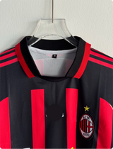 ACMILAN 2006-07 HOME KIT KAKA FIVESLEEVE POLO EMBROIDERY