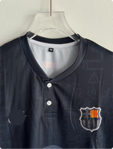 BARCELONA 2024 BLACK AWAY KIT PEDRI POLO EMBROIDERY