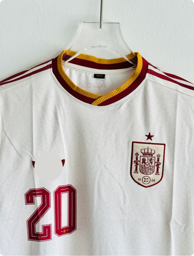 SPAIN 2026 AWAY KIT PEDRI EMBROIDERY PREMIUM