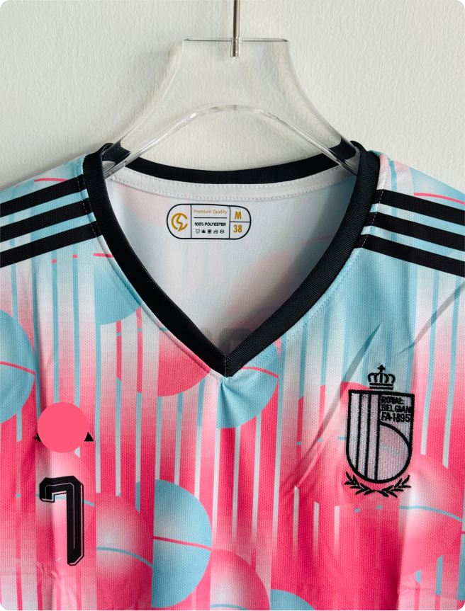 BELGIUM 2026 AWAY KIT DE BRUYNE EMBROIDERY
