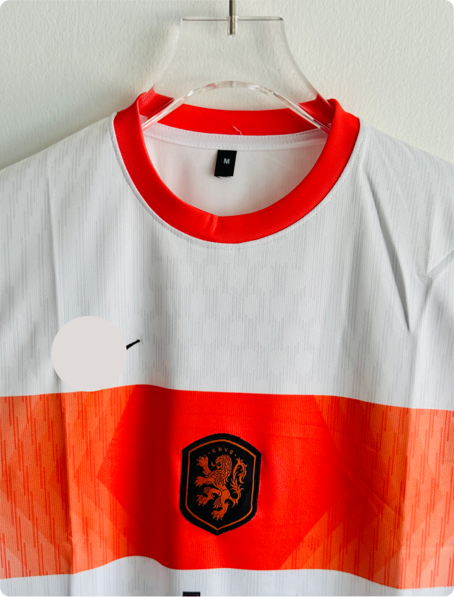 NETHERLANDS 2026 AWAY KIT VIRGIL EMBROIDERY