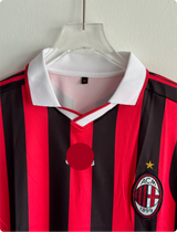 ACMILAN 2009-10 HOME KIT GATTUSO POLO EMBROIDERY PREMIUM
