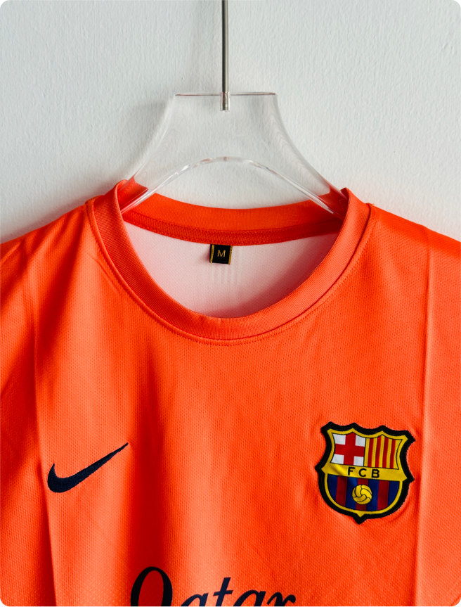 BARCELONA 2012-13 AWAY KIT MESSI EMBROIDERY PREMIUM