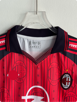 ACMILAN 1997-98 HOME KIT MALDINI POLO EMBROIDERY