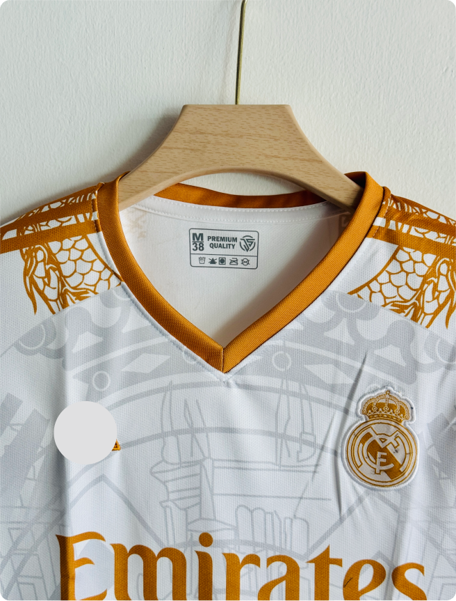 REAL MADRID GOLD SPECIAL EDITION KIT EMBROIDERY