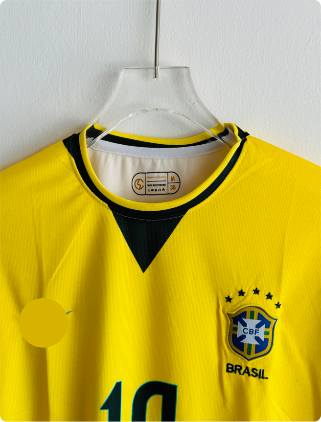 BRAZIL 2026 HOME KIT NEYMER FIVESLEEVE EMBROIDERY